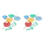 Casdon Pan Set, Toy Pan Set For Children Aged 3+, Pastel Colours Pans And Utensils For Imaginative Play (Pack of 2)