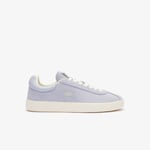 Lacoste Sneakers Baseshot femme en cuir Taille 36 Bleu Clair/blanc