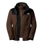 THE NORTH FACE Evolve II Veste Triclimate pour homme Smokey Brown/Tnf Black XS