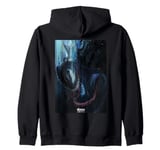 Marvel Venom: The Last Dance Venom Symbiote Streak Art Zip Hoodie