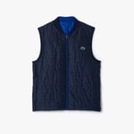 Lacoste Mens Sport Reversible Vest in Navy - Size Small