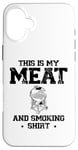 Coque pour iPhone 16 Plus I Love To Grill And Chill Griller Cook BBQ Griller Barbecue