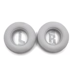 Remplacement Oreillettes en Mousse Coussin d'oreille Coussin pour JBL E35 E45 E45BT Accessoires éponge Type A Cache-oreilles imprimés, gris