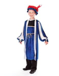 Tudor Boy Kids Fancy Dress Medieval Historical Book Day Costume Outfit 128 cm