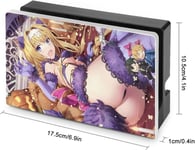 Switch Dock Cover Sword Art Online Alice Anime Switch Base Coque De Protection Dock Case Switch Housse De Protection D¿¿Di¿¿E Skin Console De Jeu Absorption Des Chocs R¿¿Sistant Aux Rayure