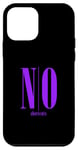 Coque pour iPhone 12 mini Violet NO raccourcis Violet Graphic