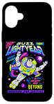 Coque pour iPhone 16 Plus Disney Pixar Toy Story Buzz Lightyear Colorful Comic Logo