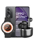 Oppo A3 Pro (2024) 8GB 256GB 5G Dual SIM Smartphone + Smart Watch (Y18) + TWS Earbuds (EQ7) (Bundle Deal)