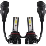 Tlily - G2 Super Bright Phares Voiture Led Turbo Auto Bulb 80W 28000Lm Lampe Frontale 6000K (9005 / Hb3)