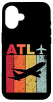 Coque pour iPhone 16 ATL Aéroport Hartsfield Jackson d'Atlanta