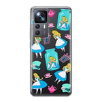 ERT Group Coque de téléphone Portable pour Xiaomi 12T Original et sous Licence Officielle Disney Motif Alice 011 Parfaitement adapté à la Forme du téléphone Portable, partiel imprimé