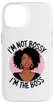 Coque pour iPhone 14 Femme noire impertinente Melanine Poppin African Queen Lady Boss