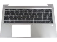 Hp M21678-041, Cover + Keyboard, Tyska, Hp, Elitebook 855 G7