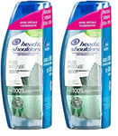 Head & Shoulders Pure Intense Apaisement Des Démangeaisons Shampooing Antipelliculaire - À La Menthe Poivrée - Jusqu’à 100% Des Pellicules Éliminées - 2x250ml (Lot de 2)