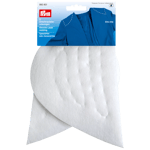 Prym Set-In White Shoulder Pads With Wadding, 1 Pair