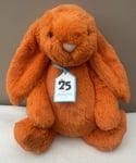 NEW Jellycat Special Edition Luxe Medium Bashful Amberley Bunny Soft Toy BNWT