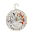 Dial Fridge/Freezer Thermometer/Kitchen Appliance - With Hanging Hook Must Have