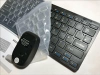 Wireless Small Keyboard & Mouse for Samsung UE32EH5300 Full HD Smart LED TV