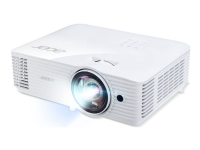 Acer S1286Hn - DLP-projektor - 3D - 3500 lumen - XGA (1024 x 768) - 4:3 - fast objektiv med kort kastavstånd - LAN