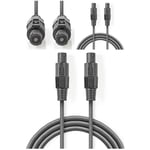 SPEAKON CABLE HP SPEAKON 10m 2 x 1.5mm2 AMPLI ENCEINTE SONO DJ 10m soirée