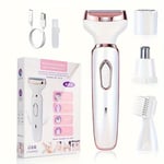 Comfort 4 in 1 Electric Lady Shaver, Body Hair Removal Epilator