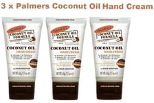 3 X Palmer’s Coconut Oil Hand Cream, Coconut Oil Formula 60g, 🥥🧴👌🥥🧴👌🥥