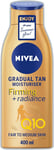 NIVEA Q10 Firming Plus Radiance Gradual Tan 400 ml Activating Firming Cream UK