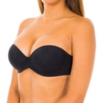 Calvin Klein Womens Strapless Bra - Black Nylon - Size 34B