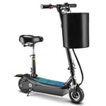 SILOLA Foldable Electric Scooter, 15.5 Mph Commuter E-Scooter Bicycle Up To 198Lb, for Teens And Adults, Freestyle Kick Scooter for Boy And Girl