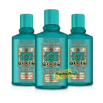 3x 4711 Original Eau De Cologne Bath & Body Wash Shower Gel 200ml