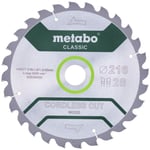 Cirkelsågklinga trä metabo - Classic för halvstationära cirkelsågar hw ct 216 x 1.8 30 mm