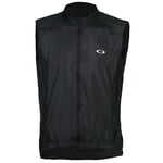 Oakley Jawbreaker Road Jersey Cycling Lightweight Vest Black - Mens Textile - Size Small