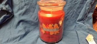 GINGERBREAD 18oz GLASS JAR CANDLE WICKFORD AND CO New