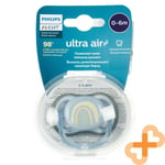 Philips AVENT Silicone Tétine 0-6 Mois Ultra Air Scf086/03 1 Pièces. Doux