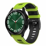 Twin klokkearmbånd Samsung Galaxy Watch 6 Classic (43mm) - Lime/svart