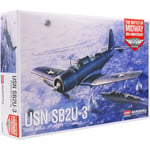 Academy Model Kit 1/48 USN SB2U-3 Aircraft 12350 Battle of Midway