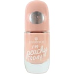 ESSENCE GEL NAIL POLISH I'm Peachy Today Shade Long Lasting Vegan Friendly 8ml