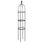 Tuteur de Jardin 145 cm Colonne rosiers Support pour Plantes grimpantes ø 31.7 cm Obélisque de Jardin,AAFGVC