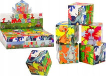 Leantoys Magic Cube Pedagogiskt Pussel Dinosaurier Pusselspel