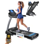 ArtSport Tapis de Course Pliable Speedrunner 7000 avec Fonction Kinomap, Surface du Tapis : 141 x 52 cm, jusqu'à 22 km/h, 22 Niveaux d'inclinaison et écran LCD, jusqu'à 150 kg