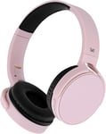 Tnb - Casque Sans Fil Bluetooth 5.0, Modèle Single 2, 8 Heures Decoute. Ajustable, Port Jack, Confortable, Microphone Et Commandes Intégrées, Pour Le Sport Et Entraînements ¿ Rose[X401]