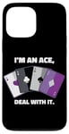 iPhone 13 Pro Max Asexual I’m an Ace, Deal with It Asexual Pride Case