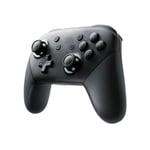 Switch vänster och höger Joy-Con-handtag, Bluetooth-handtag med fjärrväckning och handledsrem PRO black wireless handle