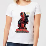 Marvel Deadpool Hey You Women's T-Shirt - White - S