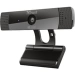 Trust GXT 1160 Vero 1080p Full HD-webbkamera - Fast fokus - Integrerad mikrofon - USB