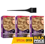 Wella Couleur Parfait Professionnel Cheveux Couleur 8/0 Lumière Blond 3-pack