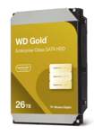 26 TB WD Gold Enterprise, 7200 rpm, 512 MB cache SATA3