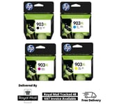 Original HP 903XL CMYK Set Ink Cartridges for HP Officejet 6950 6960 Printers