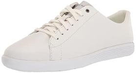 Cole Haan Women's Grand Crosscourt Ii Sneaker, White/Harbor Mist, 3.5 UK