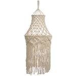 Macramé Abat-Jour Suspendu Pendentif Lumière Couverture Moderne Bureau Chambre Pépinière Dortoir Bohème Décor à la